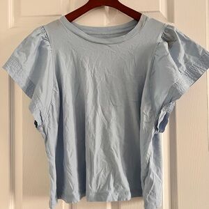 Old Navy Light Blue Short Sleeve Tee